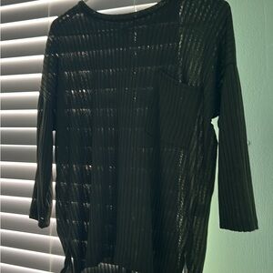 Primark Black Long Sleeve Top